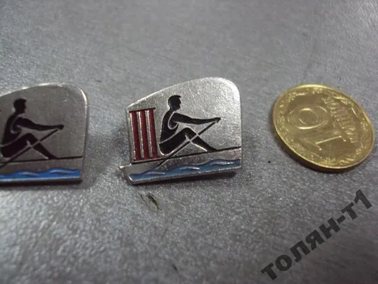 знак гребля ссср 3 спартакиада лот 2 шт №11122 З аукціону