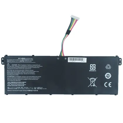 фото, Батарея для ноутбука ACER AC14B8K (Aspire: E5-771, ES1-511, V3-371 series) 15.2V 2200mAh, Black