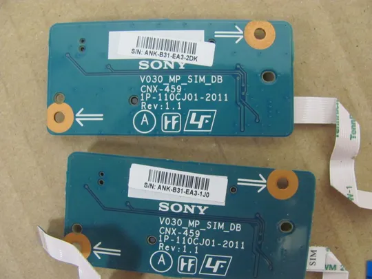 Купити №70-5 Sim Card V030_MP_SIM_DB зі шлейфом для SONY PCG-41213M VPC5B1B9E оригінал