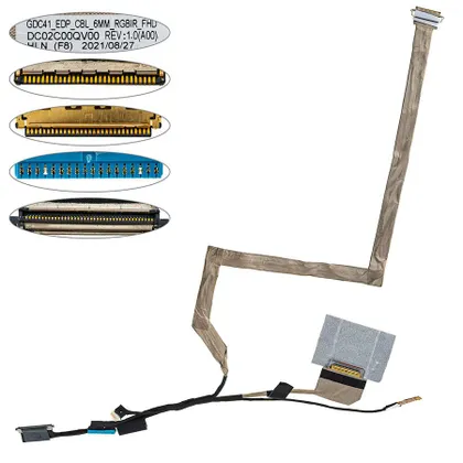 фото, Шлейф матриці для ноутбука DELL  (7420S,E7420S) 30 0.5 IR FHD (DC02c00qv00)
