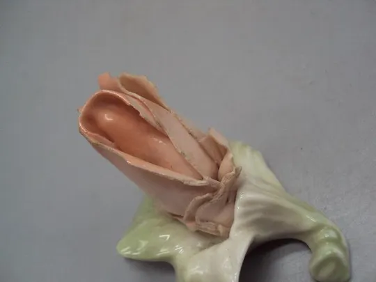 Фигура фарфор статуэтка миниатюра Карл Энс роза цветок розочка Karl Ens 4,1х6 см под реставрацию №36 Продаж