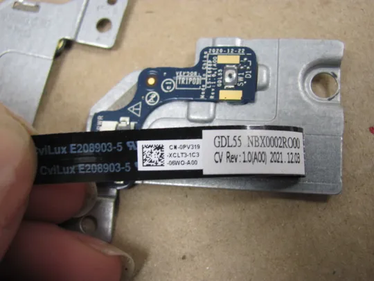 номер0667-15 плата кнопки вкл 0JDPD9 0PV319 NBX0002RO00 LS-K668P з кріпленням для Dell Inspiron XPS G15 5510 5511 5515  5520 5521 5525 Плата кнопки включеня Кнопкова плата Кнопковий модуль Плата управління кнопками Плата кнопки живлення Laptop Power butt Продаж