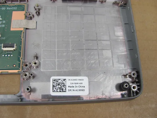 862-8 Кришка панель палмрест та тачпад AP2UJ000400 A1999D для Dell Latitude 5500 5510 5511 Precision 3540 3541 3551 оригінал Торговий майданчик