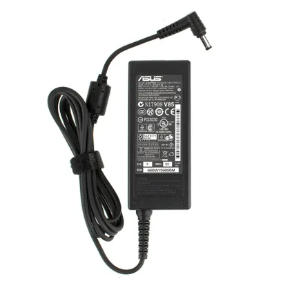 фото, Оригінальний блок живлення для ноутбука ASUS 19V, 3.42A, 65W, 5.5*2.5mm, black (без кабеля)