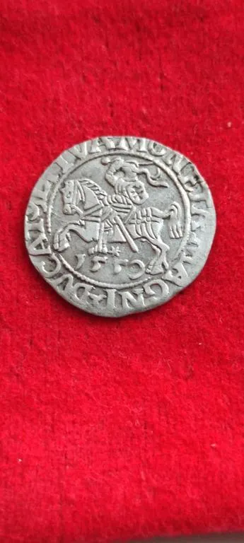 Отличная монета полугрош 1559 года Литва серебро Mwg628 Ціна