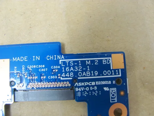 номер0213-25 плата підключення SSD 455.0AB04.00011 для Lenovo Thinkpad T570 P51S оригінал Продаж