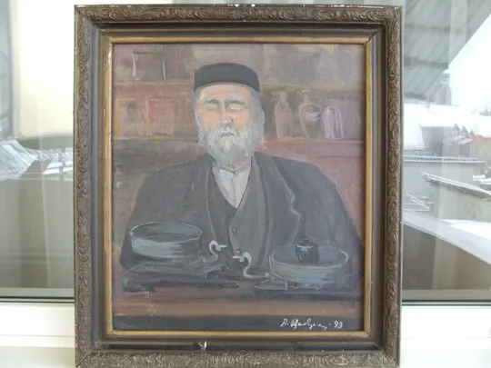 Зас. худ.укр. ЦИБЕРЕ В. раз. 80 х 60 см. х.м. 2006 г.Закарпатская школа.  . Ужгород. Інструкція