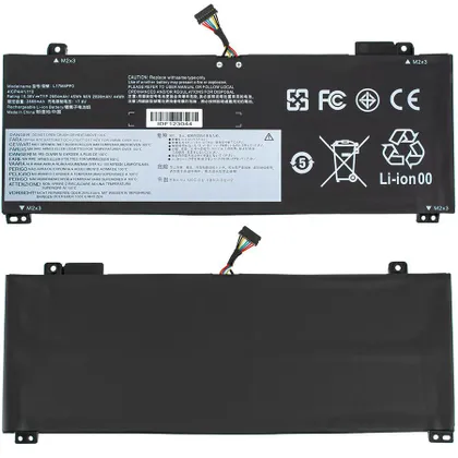 фото, Батарея для ноутбука LENOVO L17M4PF0 (IdeaPad S530-13IWL, S530-13IML) 15.2V 2900mAh 44Wh Black