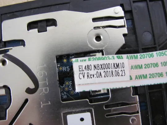 629-17 тачпад  NBX0001KM10 8SSM10P21455 для Lenovo ThinkPad L480 оригінал З аукціону