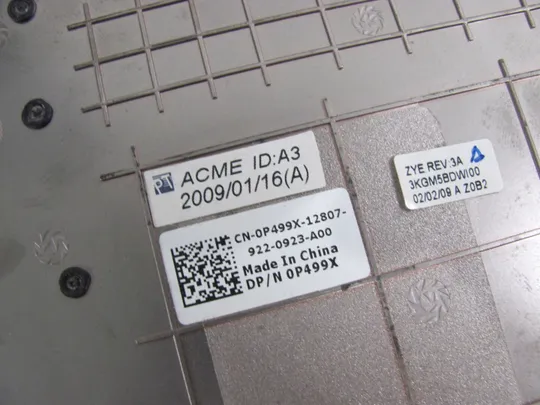42-13 сервісна кришка 0P499X для Dell Studio 1735  1737 PP31L оригінал Продаж
