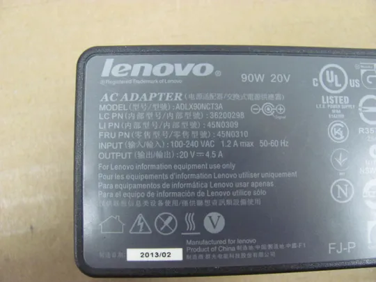 Блок живлення Lenovo 45n0309 45n0310  20V, 4.5A 90W, 11,2 x 4,5mm Можливий ОПТ від 10шт ціна договірна! Де купити