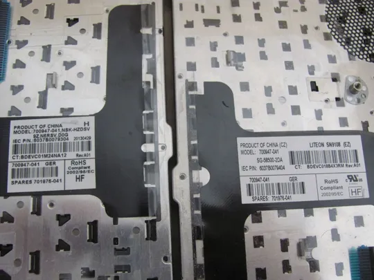 №130-23 клавіатура робоча 701976-B31 700947-041 для Hp Elitebook 8470 6465b 6470b 6475b 8460 6460B 8410 Оригинал Недорого