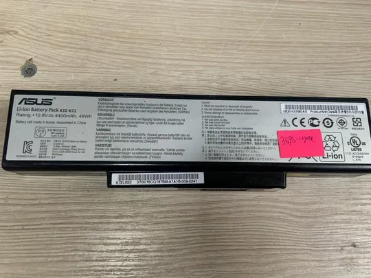 7 ASUS A32-K72  Износ: 36% ASUS A72 K72 K73 N71 N73 X77 Ціна