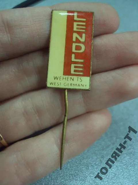 знак гдр фрачник LENDLE WEHEN TS WEST GERMANY №9960 З аукціону