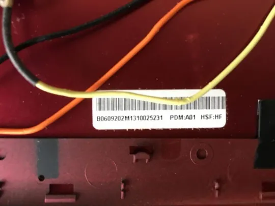 №332-5 Верхня кришка корпуса для ноутбука FUJITSU Інтернет-аукціон