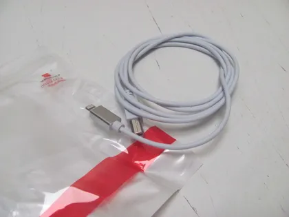 фото, 5132 Кабель Lapu Lightning to USB 2.0 Type-B midi 1м iPhone iPad 8 pin Стан Нового НІМЕЧЧИНА