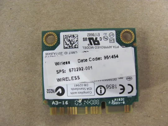 Купити 556-11  WI-FI адаптер 6235ANHMW 670292-001 для HP PROBOOK 640 645 G1 оригінал