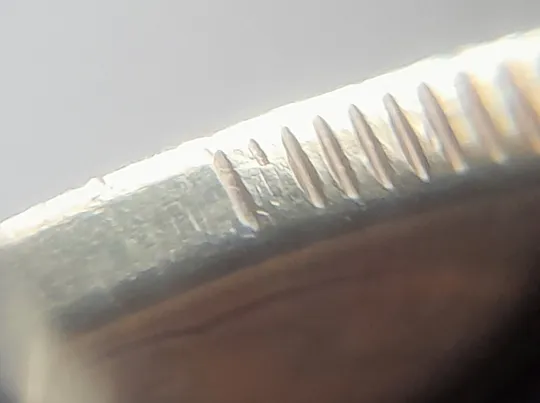 (8173) 25 копійок 2014 викрошка на гурті у сегменті на 8 год. (25 копеек 2014 брак гурта) Де купити