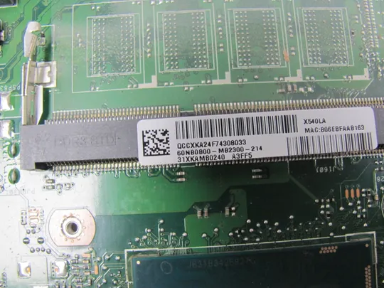 766-10 материнська плата РОБОЧА  31XKAMB0240 60NB0B00-MB2300 SR27G  i3-5005U для ASUS X540 R540 K540 F540  оригінал Недорого