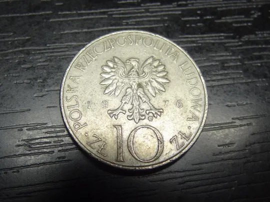 Купити 10 злотих Польща 1976 Адам Міцкевич
