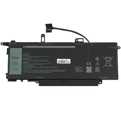 фото, Батарея для ноутбука DELL NF2MW (Latitude 9410) 7.6V 6500mAh 52Wh Black