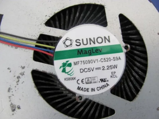 номер0196-25 Вентилятор (кулер, FAN) 13N0-SIP0501 для ASUS G752V G752, G752V, G752VY, G752VT оригінал Продаж