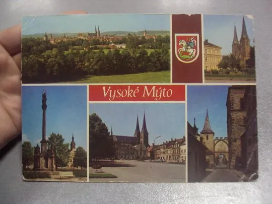 Купити открытка Vysoké Mýto высоке мито чехия №914