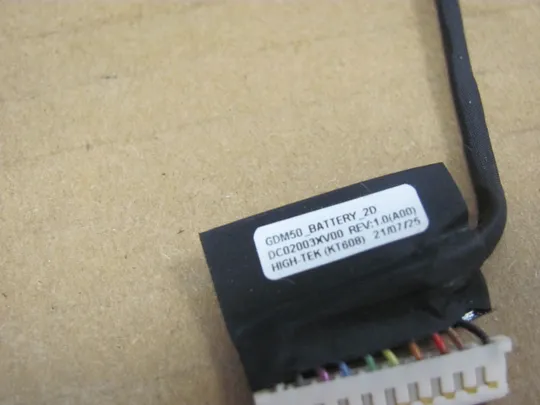 номер0022-37 роз&#039;єм шлейф підключення АКБ DC02003XV00 04NDW9 для Dell Inspiron 3510 3515 3511 3520 3525 3521 оригінал Продаж