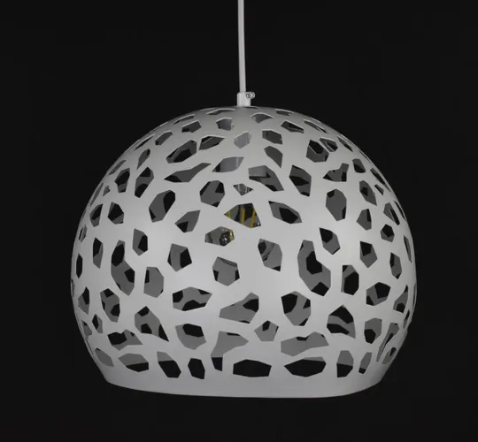 Люстра подвесная на 1 лампочку 27804 Белый 30-200х30х30 см. Інтернет-аукціон