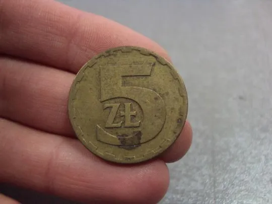 Купити монета польша 5 злотых 1975 №9734