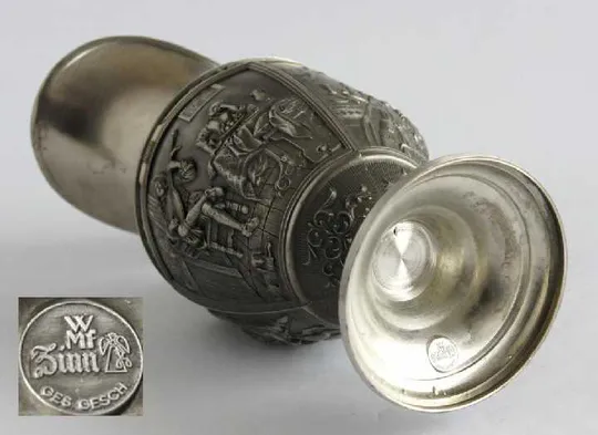 Олов'яний глечик кувшин Шедеври живопису 600 мл №2 Germany Характеристики