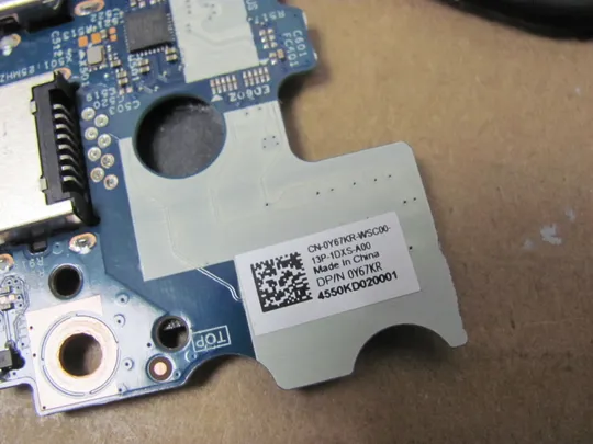 818-17 плата USB AUDIO LAN SIM  0Y67KR 450.0KD04.0041 0PTW1K  0VR1JD  для Dell Latitude 3510 E3510  оригінал Продаж