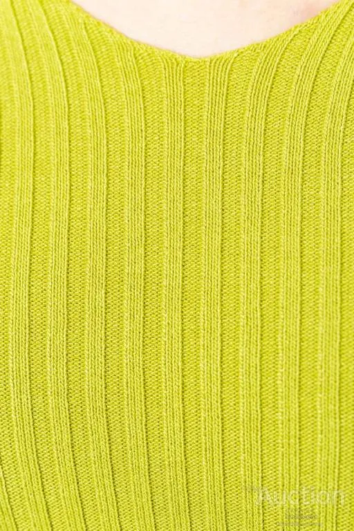 Майка женская в рубчик, цвет салатовый, 204R028 Де купити