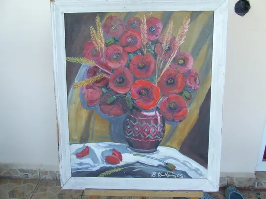 Зас. худ.укр. ЦИБЕРЕ В. раз. 80 х 60 см. х.м. 2006 г.Закарпатская школа.  . Ужгород. Ціна