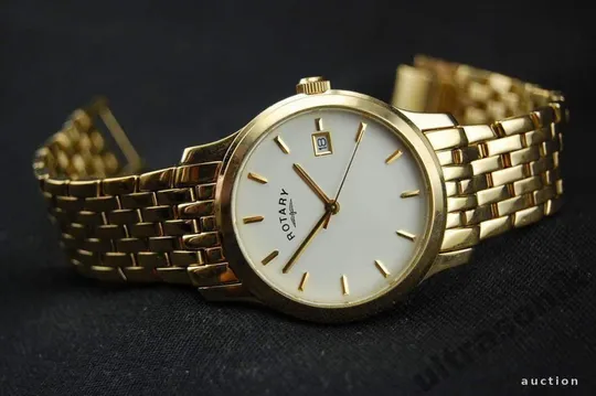 стильные часы ROTARY нержавейка литая 30м. дата Ціна