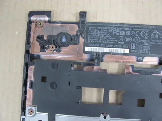 394-29 Кришка панель палмрест AP1DH000B10  для LENOVO ThinkPad L570 оригінал Недорого