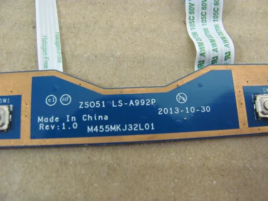 403-15 плата кнопки тачпаду ZS051 LS-A992P для HP Pavilion 15-G 15-S 15-R 250 G3, 255 G3 оригінал Де купити