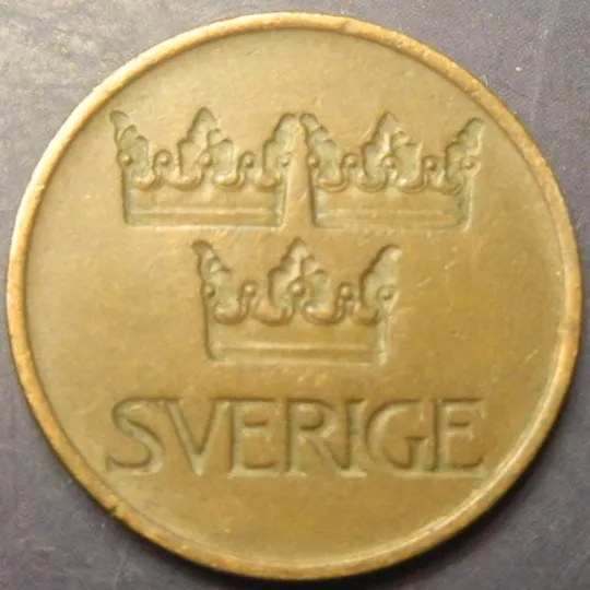 5 оре 1972 U Швеція Ціна