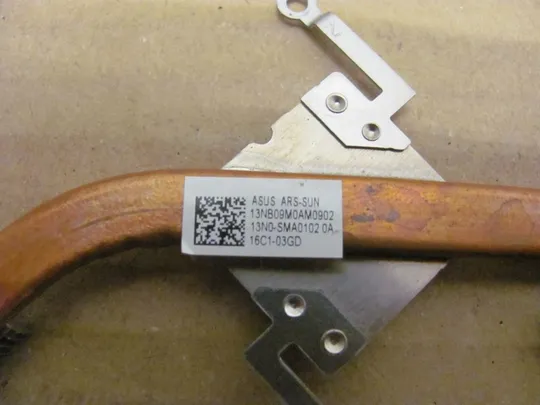 559-19 термотрубка охолодження 13N0-SMA0102 для ASUS R558U X556U, X456U, X556UB, X456UB оригінал Інтернет-аукціон