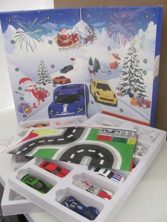 Адвент-календар для дітей, різдвяний календар для дітей, іграшки для хлопчиків  (20) Ціна