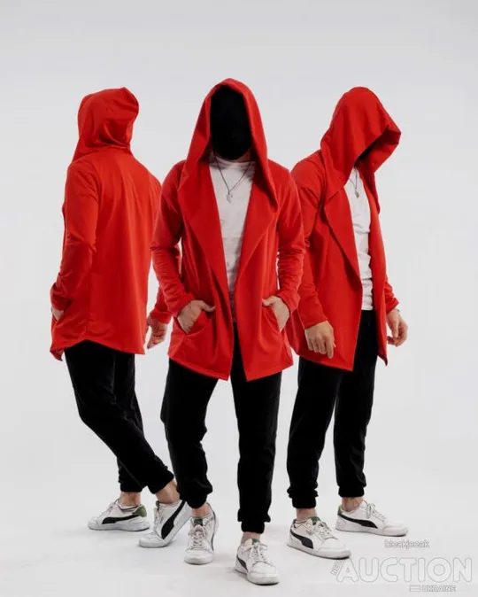 Унісекс мантія Iperia колір червоний З аукціону