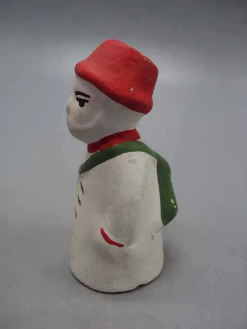 Фигура фарфор статуэтка миниатюра снеговик с сумкой почтальон высота 8 см №597м Характеристики