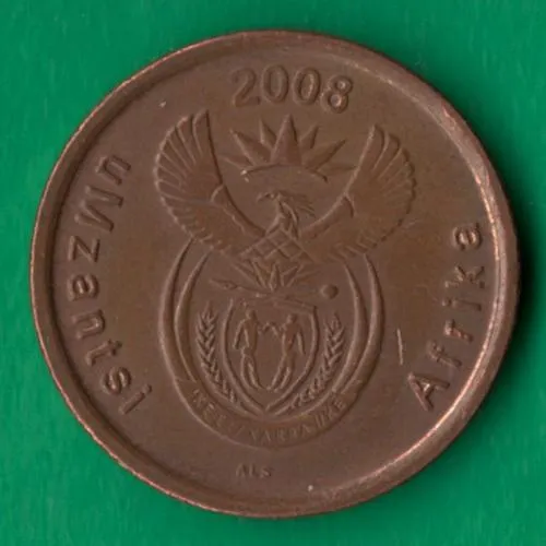 5 центів 2008 року ПАР [МШ1] Ціна
