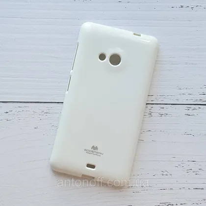 фото, Чохол Nokia Microsoft Lumia 535 для телефона силіконовий Білий