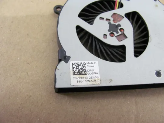 330-8 Вентилятор (кулер, FAN) 0CGF6X   для  Dell VOSTRO 15 3000 3561 3562 3565 3567 3568  оригінал Недорого