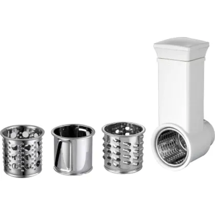 фото, Комплект насадок подрібнювач овочів до електром'ясорубки Edler EDMG-01JS