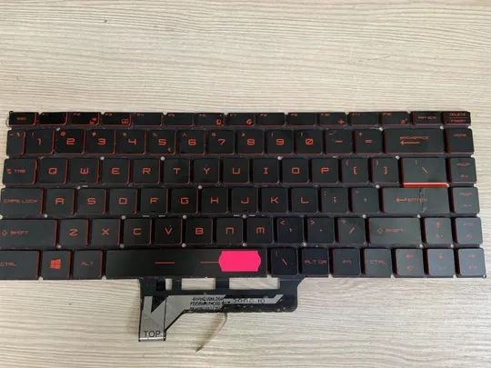 0001 Клавиатура для ноутбука MSI GF65 MSI GF63 p/n: NSK-FDDBN, 4B+NEV02.031-A01 Ціна