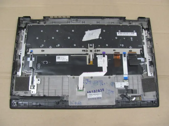 Купити 665-27 Кришка панель палмрест тачпад 460.0CX05.0004 SM10M69915 клавіатура робоча  SM10P95371 для Lenovo ThinkPad X1 Yoga Gen 3  оригінал