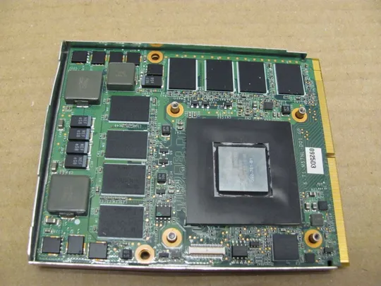 555-11 відеокарта РОБОЧА 6-71-M57NL-D01 NVIDIA GF GTX 260M GDDR3 1GB для Clevo W87CU D900F X8100 X7200 оригінал Інтернет-аукціон