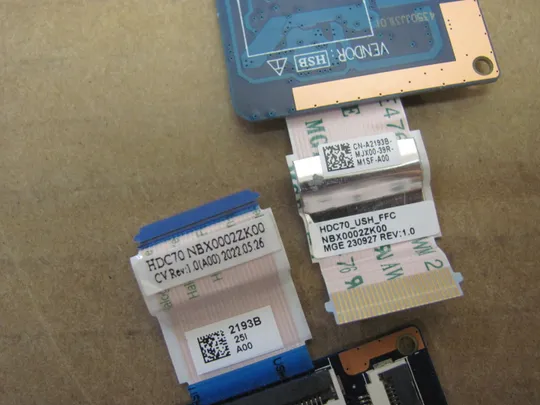 номер1003-12 плата підключення клавіатури NBX0002ZK00  IDE60 LS-L88XP HDC50 LS-L88GP  для Dell Precision 17 7780 7770 оригінал З аукціону